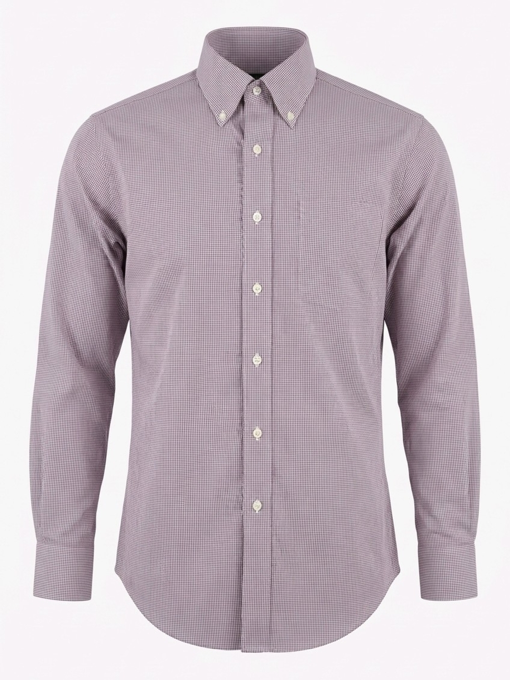 Ralph Lauren Mauve Micro-Check Button-Down Shirt